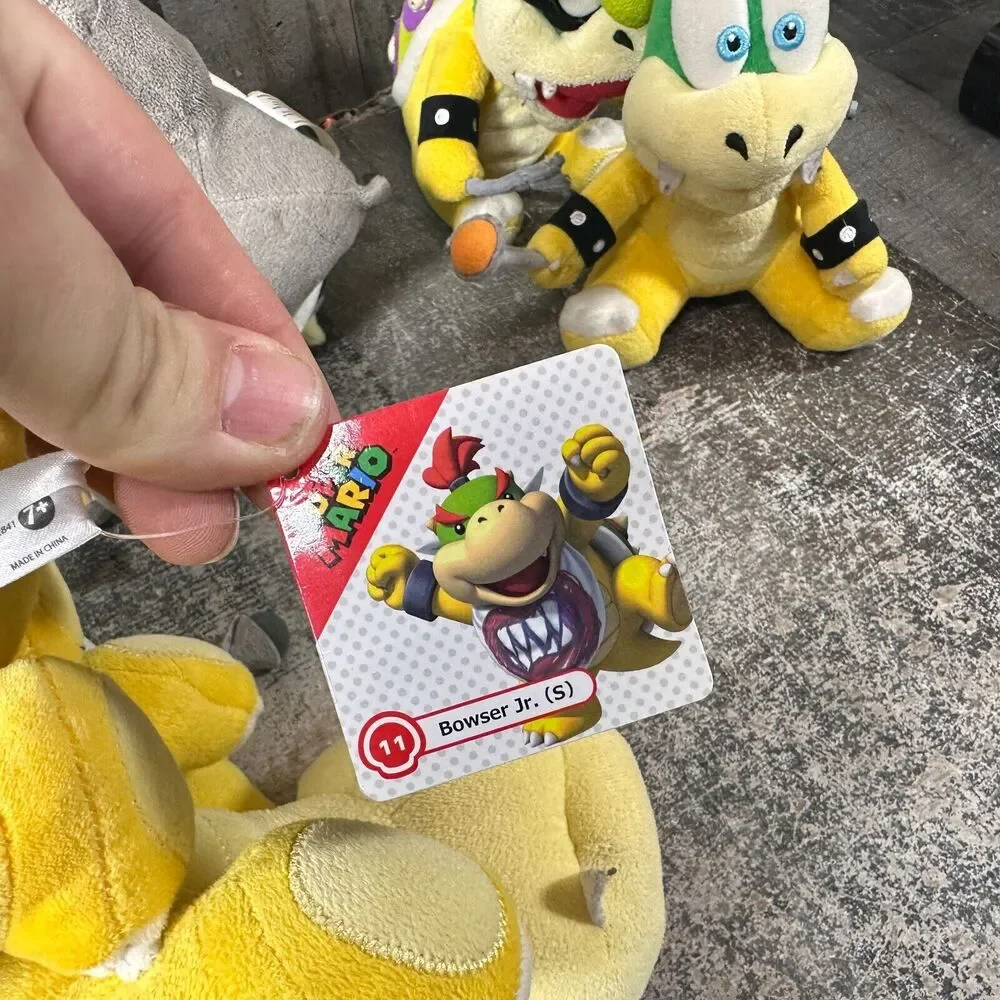 Super‎ Mario All Star Collection Koopalings Plush Lot Yoshi